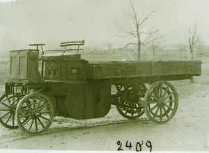 Daimler Motoren Gesellschaft Cannstatt Truck 1898 Original hist. Glass Negative - Picture 1 of 5