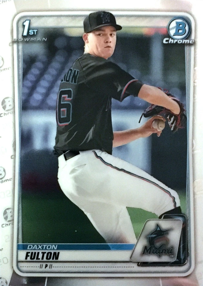 2020 BOWMAN CHROME DRAFT - PROSPECT - DAXTON FULTON (#BD-131) - Image 1 of 1