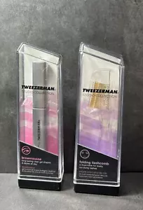 Tweezerman Studio Collection Browmousse Clear Gel *RARE HTF* Folding iLashcomb - Picture 1 of 2