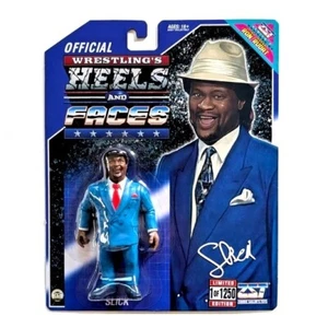 WWF/WWE Hasbro Style SLICK Teal Heels & Faces 1:1250 Zombie Sailor Retro Figure - Foto 1 di 1