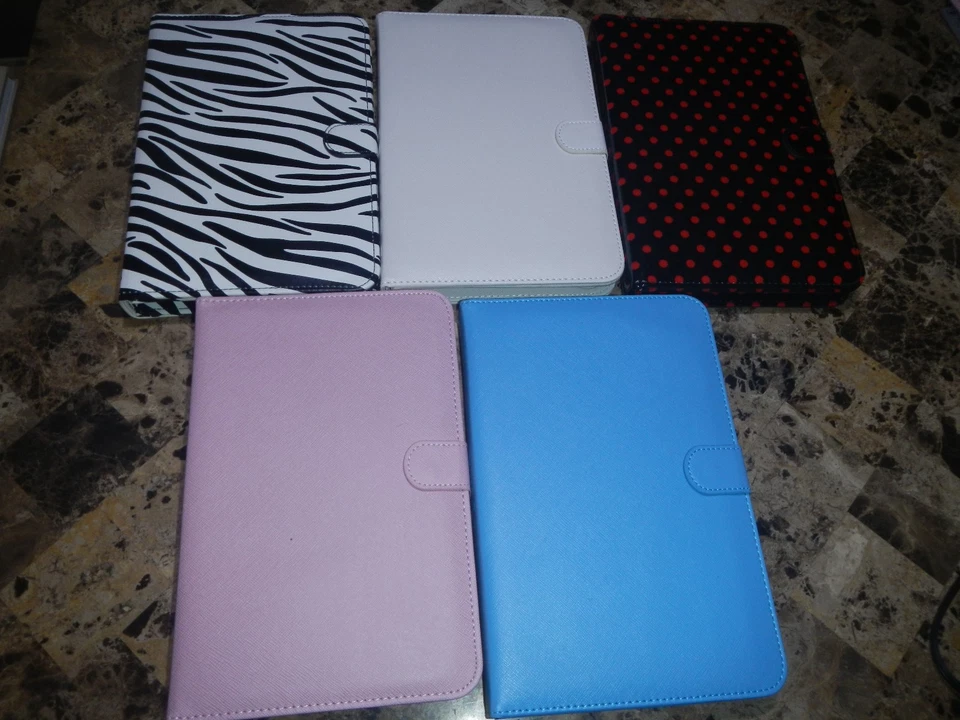 Digital2 9" Micro USB Keyboard case for Android tablets w/keyboard, adjustable u - Image 1 of 4