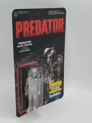 Predator Glow Version Funko ReAction EE Exclusive 3.75” Action Figure 2014 NEW - Image 1 of 4