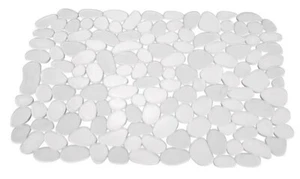Alfombrilla de fregadero de plástico gris y grafito InterDesign 60063 10,8 H x 10,75 W x 12,5 L pulgadas - Imagen 1 de 1