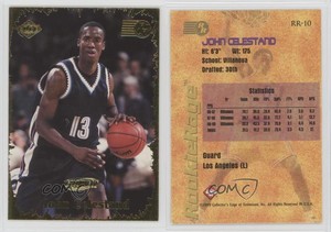 1999 Collector's Edge Rookie Rage Gold Ingot John Celestand #RR-10 Rookie RC