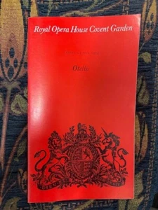 Otello Ballet Royal Opera House Programme 1974 - Picture 1 of 1