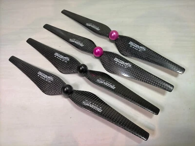 DJI F450 Phantom GPS DRONE quadcopter Screw on Props CARBON propeller SET Props - Image 1 of 3