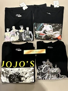 JoJo’s Bizarre Adventure and Kawasaki Collaboration T-Shirts - SET OF FOUR! - Picture 1 of 16