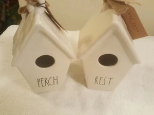 Rae Dunn By Magenta Artisan Collection (PERCH & REST) Birdhouse - Picture 1 of 1
