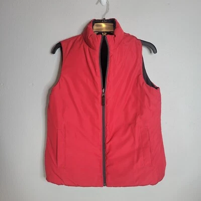 Merona Reversible Vest Womens S Black / Red Outerwear Lightweight Sleeveless - Image 1 of 4