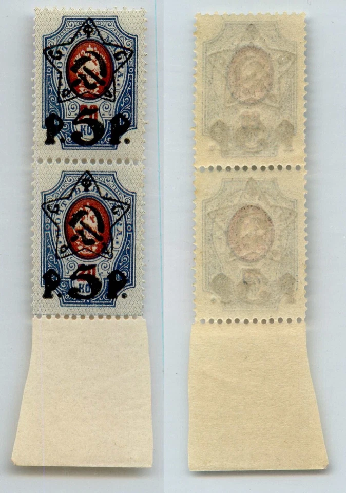 Russia RSFSR 1922 SC 216 MNH pair. rtc8974 - Image 1 of 1