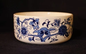 Beautiful Blue and White BOWL, Floral, Dishwasher, Oven, and Microwave Safe Bowl - Picture 1 of 4