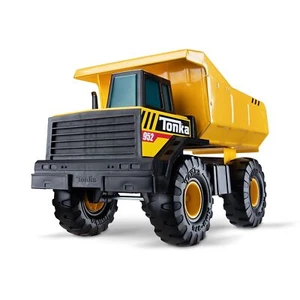 Tonka Steel Classics Mighty Dump Truck Giocattolo Durevole per Gioco Fantasioso - Foto 1 di 9