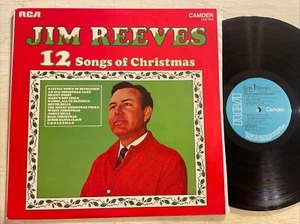 Jim Reeves 12 Songs Of Christmas LP RCA Camden UK Press Stereo M-!!!! - Picture 1 of 4