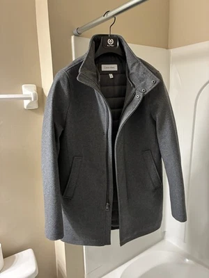 $295 Calvin Klein Men's Urban Walker Coat - Size Small - Image 1 of 4