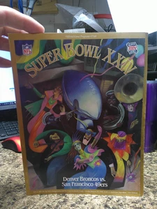 1990 SUPER BOWL XXIV Denver Broncos Vs 49ers Souvenir Program - Picture 1 of 2