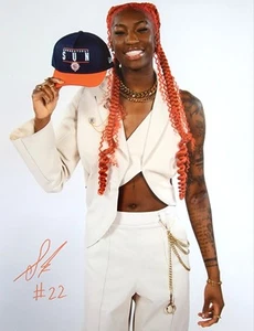 Saniya Rivers HARD Signed photo Connecticut Sun. - Picture 1 of 1