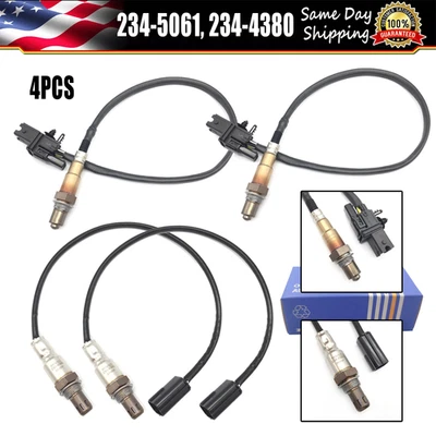 Sensor de oxígeno O2 aguas arriba + aguas abajo para Infiniti FX35 M35 V6 2007-2008 3,5 L NUEVO Foto 1 de 4