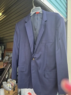 Chaqueta Blazer Abrigo Deportivo Linea Uomo Para Hombre 48R Azul Marino Foto 1 de 4