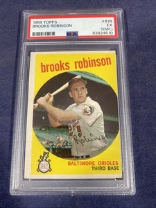 1959 Topps - #439 Brooks Robinson PSA 5 EX (MC) - Picture 1 of 6