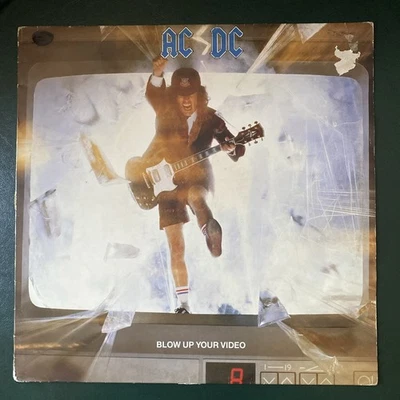 AC/DC Blow Up Your Video 1988 1st Press Albert Record's Red Albert - LP Vinyl - Image 1 of 4