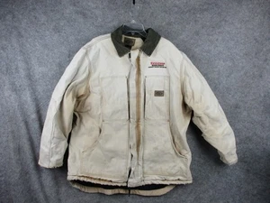 Dickies Chore Jacket Mens XL Barn Duck Canvas Firestone Quilted Lined Distressed - Picture 1 of 22
