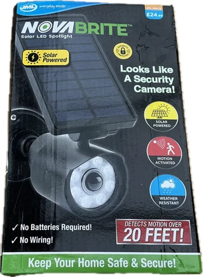 JML- Nova Brite  Solar LED Spotlight New RRP £24.99 - Image 1 of 4
