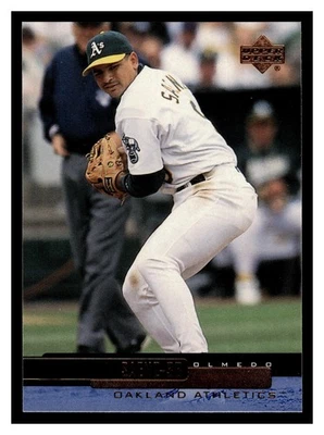 2000 Upper Deck Olmedo Saenz #189 Oakland Athletics - Image 1 of 2
