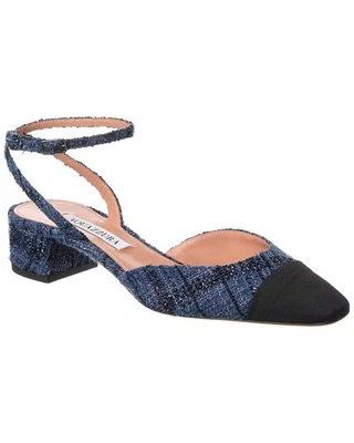 Bomba para mujer Aquazzura French Flirt 35 tweed y grosgrain Foto 1 de 4