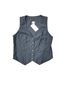 Damen A New Day Tailored Lagenlook Button Down Weste Schwarz Größe XS - Bild 1 von 1