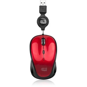 Adesso iMouse S8R - USB Illuminated Retractable Mini Mouse (IMOUSES8R) - Picture 1 of 6