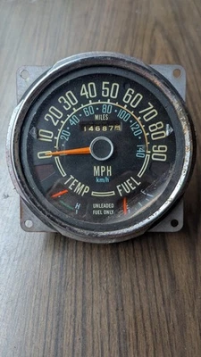 Velocímetro Jeep CJ5 CJ7 CJ8 1976-1980 Foto 1 de 3