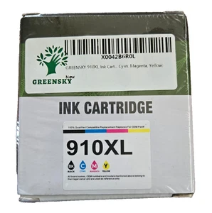 910XL Green Sky Tintenpatrone 4 Farben Ablaufdatum 5/2026 - Bild 1 von 3