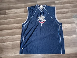reebok Above The Rim men's size 2XL navy blue basketball jersey - Picture 1 of 14