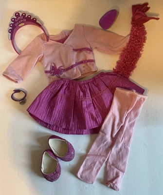 American girl doll Just like you Sweet Sequins party holiday outfit accessories - Image 1 of 4