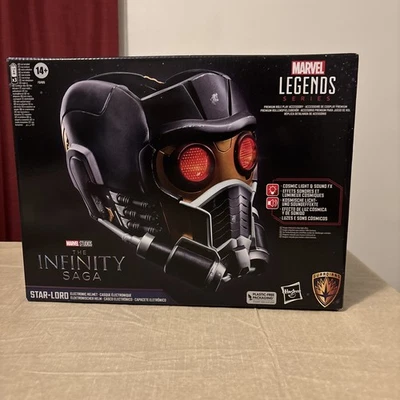 Casco de rol Hasbro Marvel Infinity Saga Series Star-Lord 6 pulgadas - F6485 Foto 1 de 2