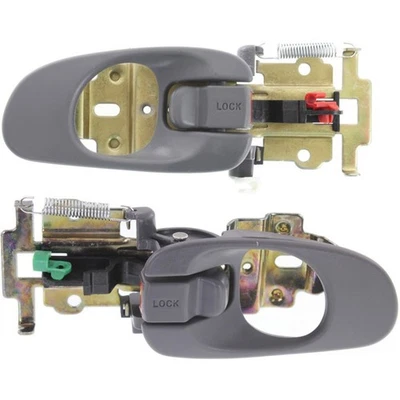 Interior Door Handle For 98-2001 Kia Sephia Front or Rear Left and Right Gray - Image 1 of 4