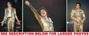 MICHAEL JACKSON HISTORY TOUR BRUNEI 3xRARE8x10 PHOTOS - Picture 1 of 1