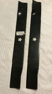 OEM Husqvarna 539113312 61" Deck Mulching Blades 113312 (Set of 2) - Picture 1 of 2