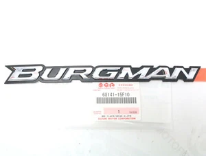 Suzuki Burgman 400 S inscripción revestimiento izquierda emblema original left cover - Imagen 1 de 2