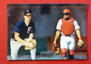 1995 Bowman's Best Ivan Rodriguez & Ben Davis Mirror Image #1 (Rangers & Padres) - Picture 1 of 1