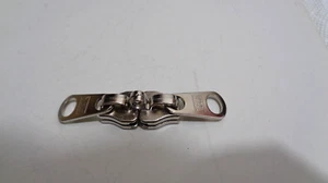Set of Nickel YKK #10 Interlocking Luggage Sliders made in Japan - Picture 1 of 6