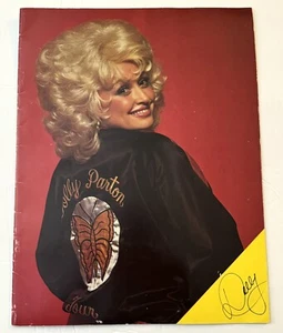 Vintage 1978 The Dolly Parton Concert Tour Souvenir Program United Kingdom  RARE - Picture 1 of 8