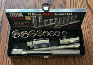 Easco Nova Series Metric 13-Piece 3/8"-Drive 12-Point Socket Set - Bild 1 von 8