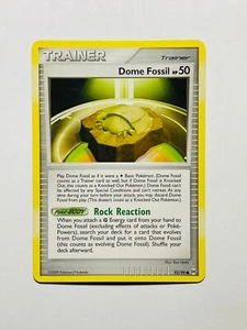 DOME FOSSIL HP50 2009 Pokemon Arceus Common POKÉMON 92/99 - Picture 1 of 2