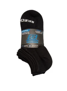 Kids Skechers No Show Socks, 6 pairs 7-8.5 - Picture 1 of 2