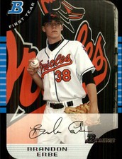 2005 Bowman Draft Baseball #48 Brandon Erbe FY RC