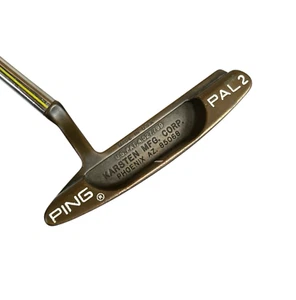 Vintage PING PAL 2 Beryllium Copper Putter Right Handed Steel Shaft 32.5" USA - Picture 1 of 6