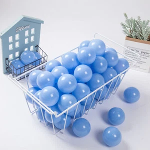 100Pcs Ball Pit Balls Thickened Odor-free High Elastic Safe Bite-resistant  red - Picture 1 of 24