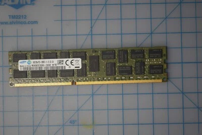 SAMSUNG 2GB 1Rx8 PC3-12800R Dddr3 ECC Server Memory Ram Grade A M393B5773DH0-CK0 - Image 1 of 2