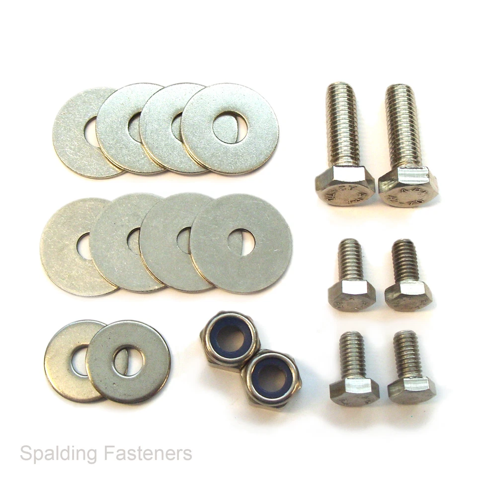 Volkswagen VW Beetle Running Board Fasteners Kit - Nuts, Bolts & Washers - Imagem 1 de 1